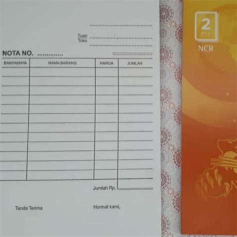 Jual Buku Nota Kontan Paperline Ncr 2 Ply Kecil Ecer Di Seller Sumber