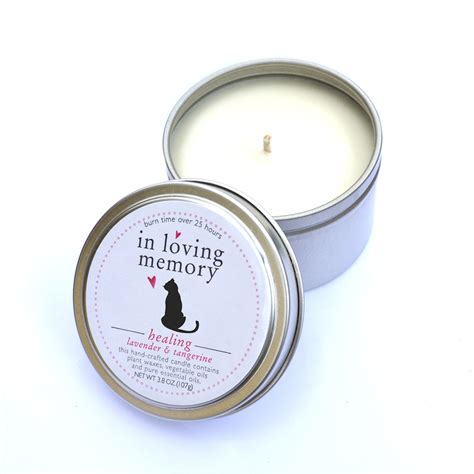 Pet Memorial Candle | Pet Loss Candle | Pet Loss Token