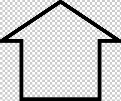 House Building Computer Icons PNG Clipart Angle Area Black Black