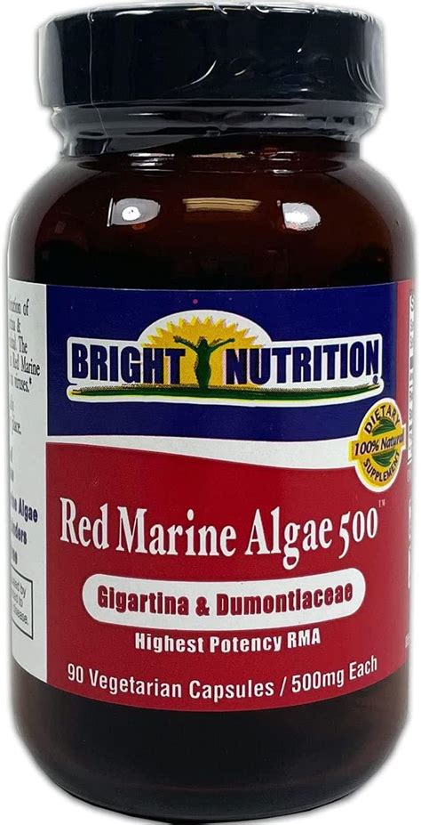 Red Marine Algae Gigartina Dumontacea Vcaps Mg