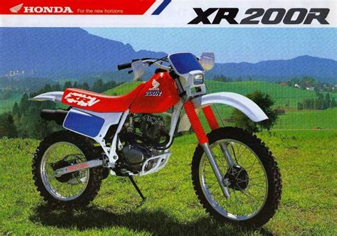 Honda XR200R | Honda, Motocross bikes, Honda dirt bike