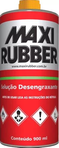 Solução Desengraxante Maxi Rubber Pintura Automotivo 900ml