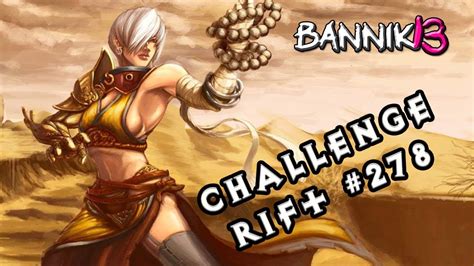 Diablo 3 How To Easily Beat Challenge Rift 278 LOD Mystic Ally Monk