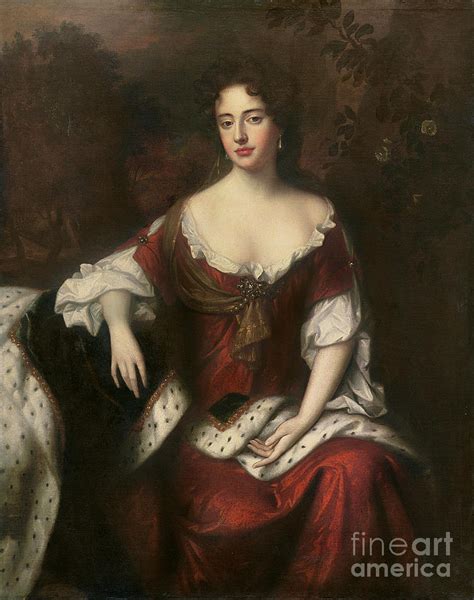 Portrait Of Anne, Queen Of Great Britain And Ireland Painting by ...