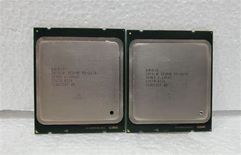 Intel Xeon E5 2670 Sr0kx 8 Core Processor 260ghz Lot Of 2 Discount