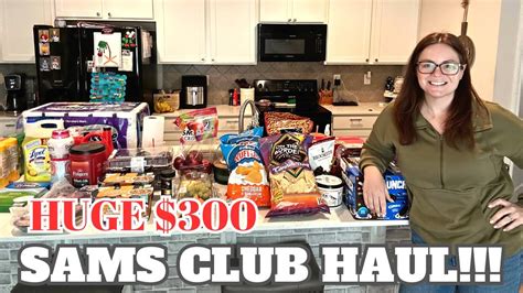 Huge 330 Sams Club Haul Youtube