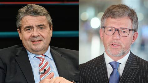 Sigmar Gabriel und Andrij Melnyk streiten über Deutschlands