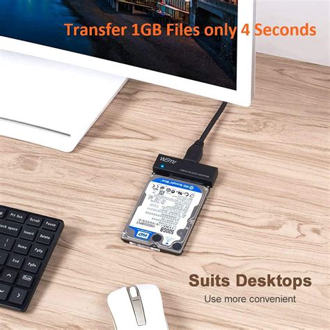 Buy WEme USB 3 0 To SATA Converter Adapter For 2 5 3 5 Inch Hard Drive