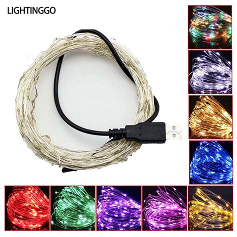 Lightinggo Usb Led Fairy Lights Mini Led Party Decoration Waterproof