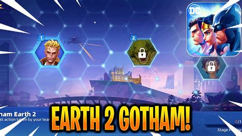 DC Worlds Collide Earth 2 Gotham Crisis Gameplay DC Worlds Collide