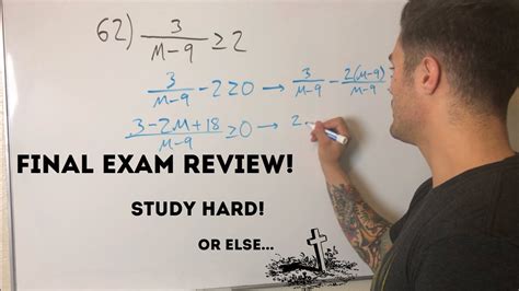 College Algebra Final Exam Review Part Three Youtube