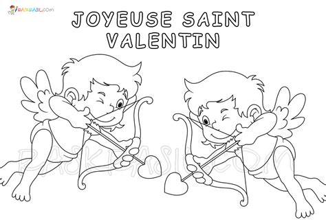 Téléchargement Gratuit coloriage carte st valentin a imprimer