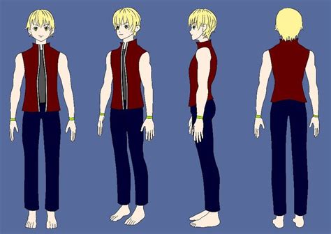 Character Design: Front, Back, Side View