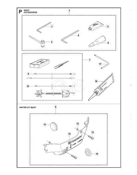 Husqvarna 562XP Accessories GHS