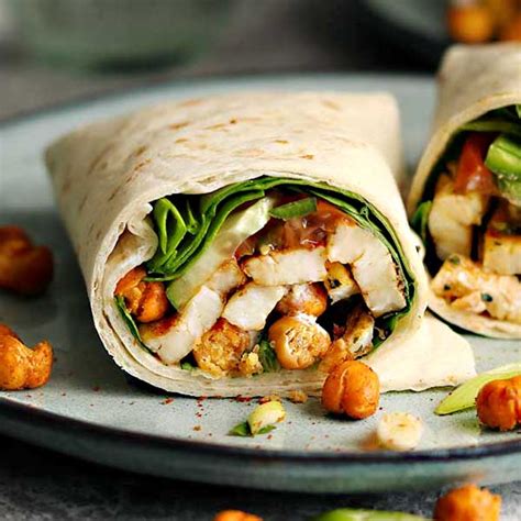 Halloumi Wraps The Last Food Blog