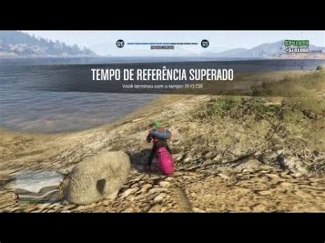 Grand Theft Auto V Desafio Contra O Rel Gio Time Trial Raton Canyon