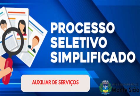 Not Cia Processo Seletivo Simplificado Para Auxiliar Escolar Interno