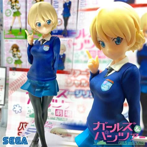 Model โมเดล งานแท้ 100 Furyu จากการ์ตูนเรื่อง Girls Und Panzer สงคราม