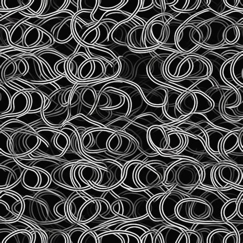 Premium Photo A Black And White Abstract Background With Circles Generative Ai