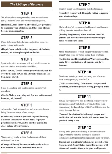 Aa 12 Steps Printable Version