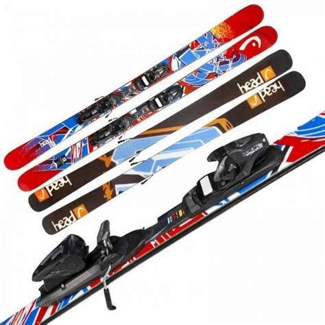 Head Junior Caddy Cm Twin Tip Skis Complete Outdoors Nz