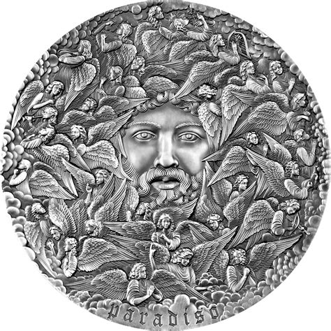 Paradiso The Divine Comedy Th Anniversary Oz Silver Coin The