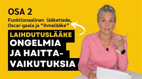 Ihmel Ke Laihduttaa Suoliston Kautta Ongelmat Ja Haittavaikutukset