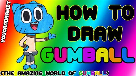 Amazing World Of Gumball How To Draw Gumball