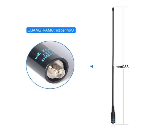 For Baofeng Uv R Uv Band Antenna Mhz Dual