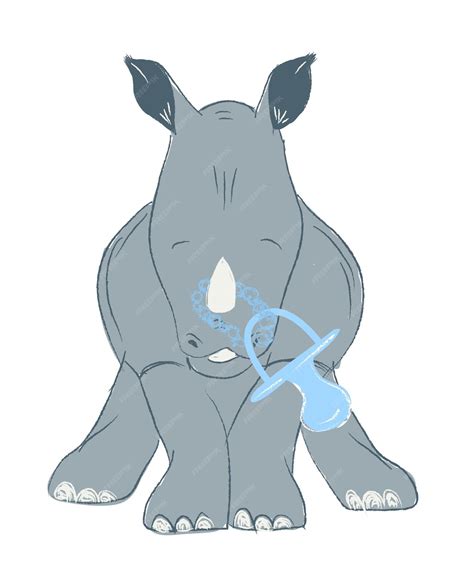 Premium Vector | Hand drawn vector illustration with a cute baby