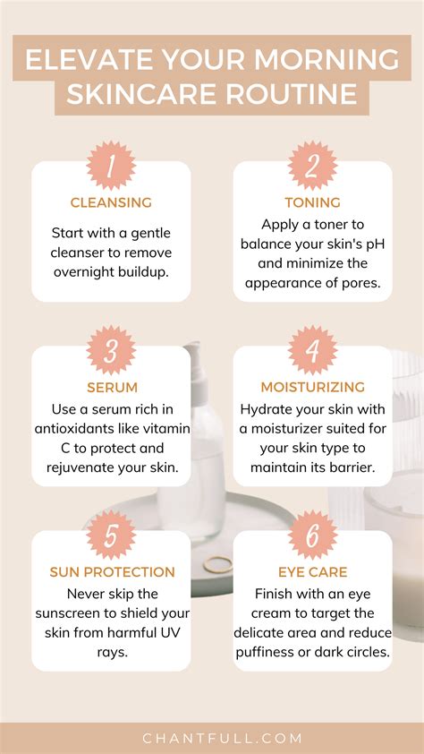 morning skincare routine  simple guide  glowing skin morning
