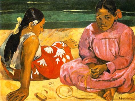 Paul Gauguin Femmes De Tahiti This Is Goood