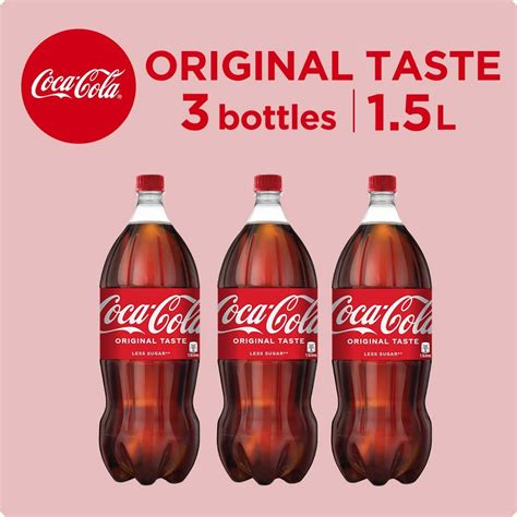 Coca Cola Original Taste 1 5L Pack Of 3