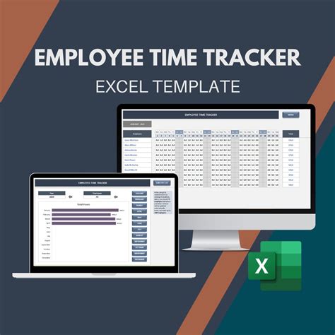 Employee Time Tracker Excel Template Employee Hour Tracker Employee ...