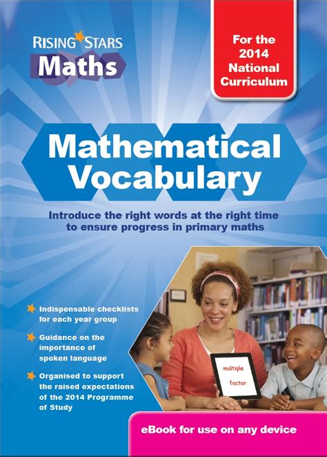 Mathematical Vocabulary EBook Ensure Progress In Primary Maths