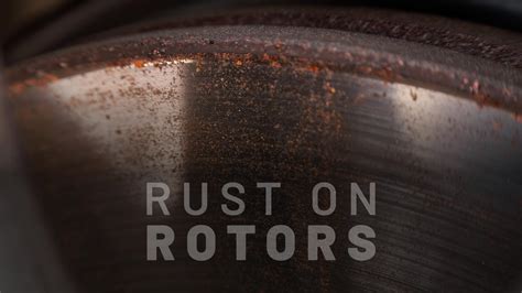 How To Easily Remove Rust On Brake Rotors Behind The Detail