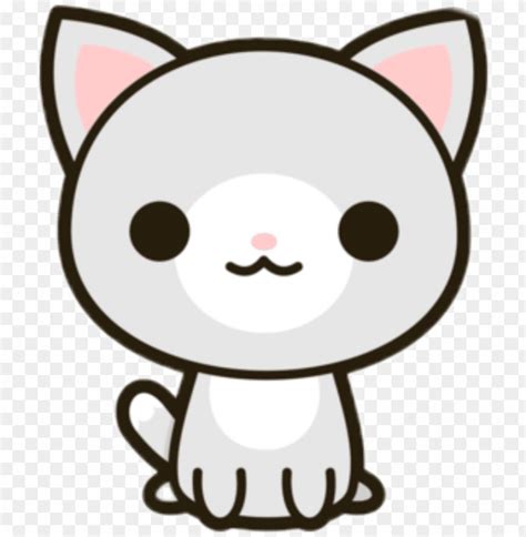 Kawaii Cat Png Image With Transparent Background Toppng