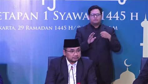 Hasil Sidang Isbat Kementerian Agama Tetapkan Syawal H Jatuh