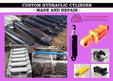 Jual Custom Hydraulic Cylinder Pembuatan Dan Perbaikan Oleh PT