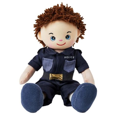 My Best Friends Police Officer Lewis Rag Doll Funstra