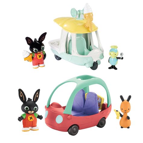 Bing Bunny Vehicle & Figure - Assorted | Toys R Us Australia Bing Bunny, Toysrus, Toy Store ...