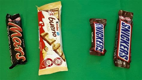 Sweet Break Kinder Bueno Mars Mini Snickers Vs Snickers Mini