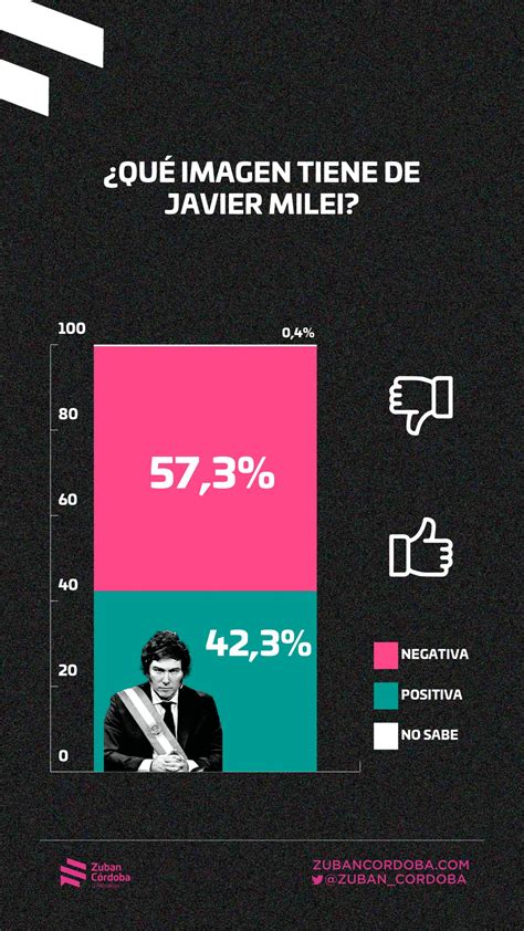 Encuesta La Imagen Negativa De Milei Se Acerca Al 60 Por Ciento Plan