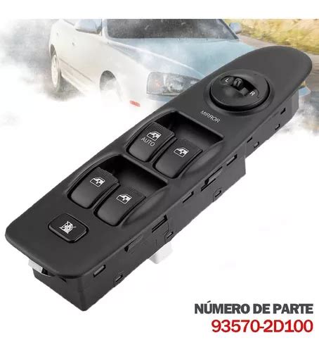 Control Maestro Vidrios Para Hyundai Elantra L Cuotas