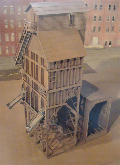 Ho Scale Walthers Wood Coaling Tower Pjs Train Shack