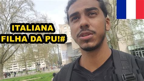 FUI ENGANADO POR UMA ITALIANA E FIQUEI SEM DINHEIRO EM PARIS YouTube