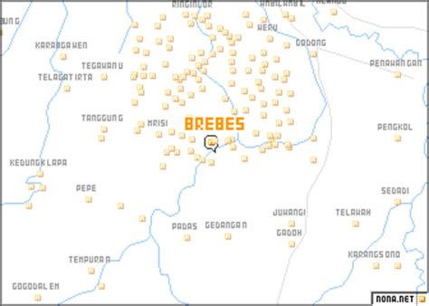 Brebes (Indonesia) map - nona.net