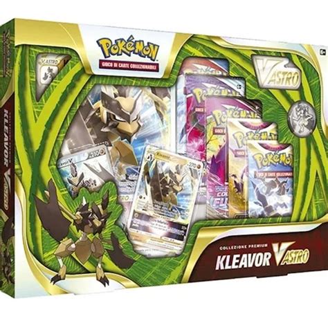 Pokémon Tcg Kleavor V astro Colección Premium Envío Gratis Cuotas