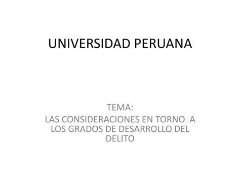 Pdf Universidad Peruana Mpfn Gob Pe Pdf Filelas Consideraciones