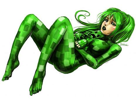 Minecraft Creeper Girl Hot